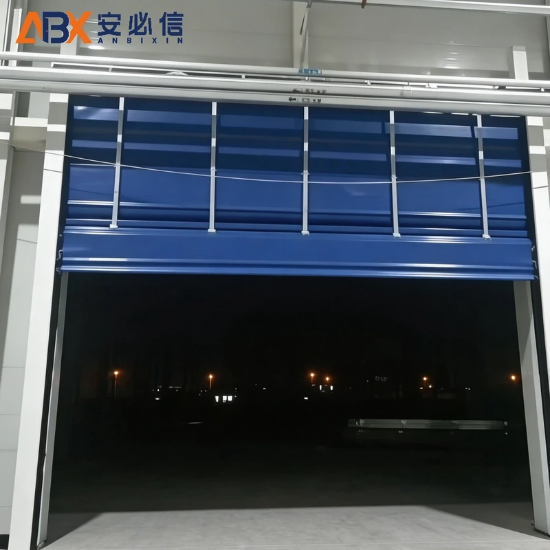绍兴市软帘堆积门
